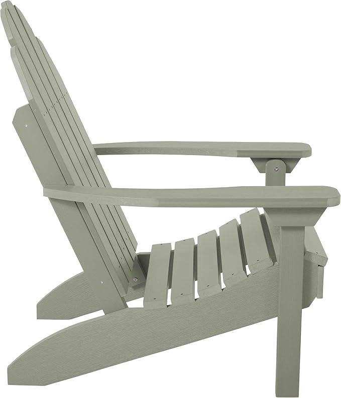Elk Outdoors The Essential Adirondack Chair, Eucalyptus