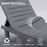 UDPATIO Outdoor Lounge Chairs Set of 2 - Photo 5