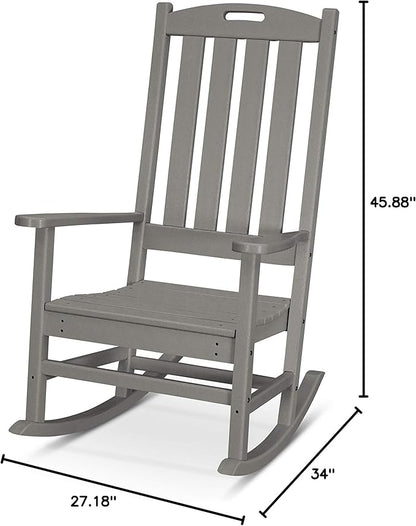 POLYWOOD® Nautical Rocker, Slate Grey