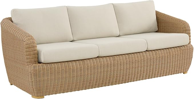 CHITA 6 Pieces Patio Wicker Furniture Set, Outdoor Rattan Bistro Set with Removable Thickened Cushions, Fully Assembled - Photo 2