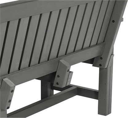 Sequoia Professional CM-BENSQ42-CGE Commercial Grade Exeter 4 Foot Garden Bench, Coastal Teak