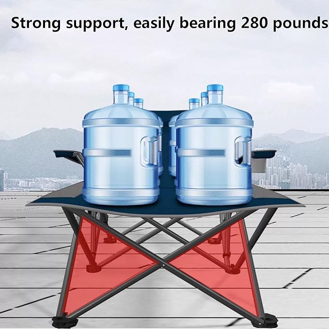 ZIRIA Outdoor Foldable Simple Camping Lounge Chair, Multifunctional Office Single Lunch Break Lounge Chair - Photo 6