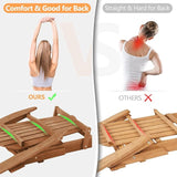 Wooden Folding Adirondack Chair Set of 6 - Photo 6
