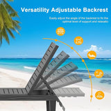 Outdoor Chaise Lounge Chair – Adjustable Waterproof Lawn Chair for Relaxation - Photo 3