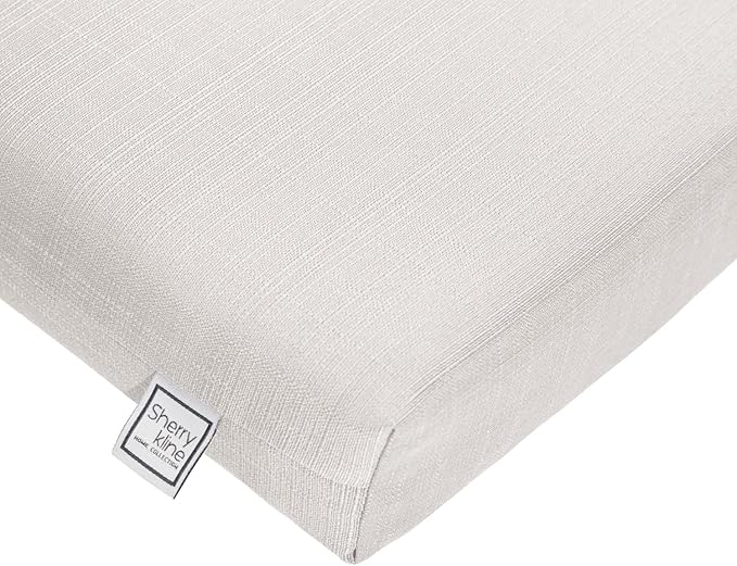 Sherry Kline Sunrise Indoor/Outdoor Chaise Lounge Eggshell 24"x72"