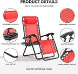 Zero Gravity Chair, Portable Outdoor Chair - Photo 5