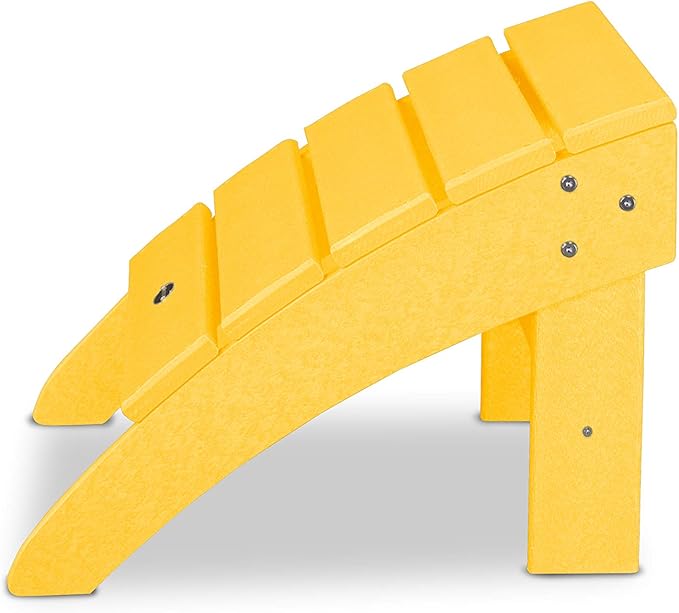POLYWOOD® Palm Coast Ottoman, Lemon