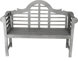 JONATHAN Y BNH103B Lutyens 51.2" 3-Seat Arched 600-Lbs Support Acacia Wood Outdoor Garden Patio Bench for Garden, Lawn - Photo 6