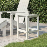 Outdoor Adirondack Side Table, 15x15x18 Inch Square HDPE End Table - Photo 1