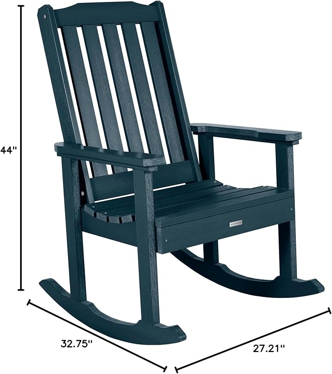 Highwood Lehigh Rocking Chair, Federal Blue