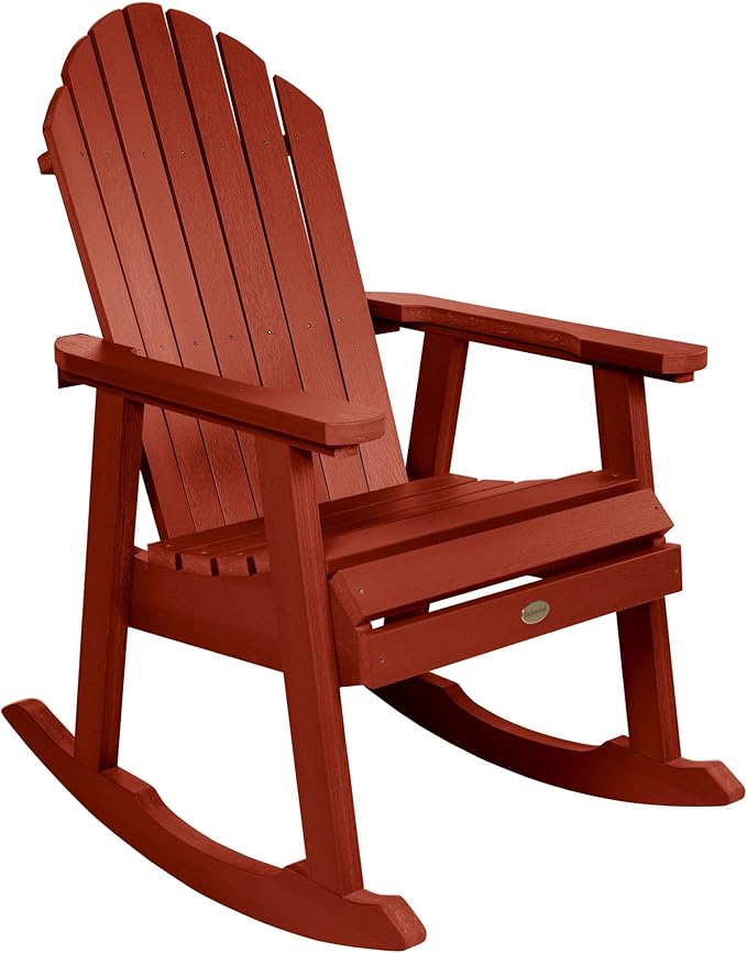 Highwood Hamilton Rocking Chair, Rustic Red