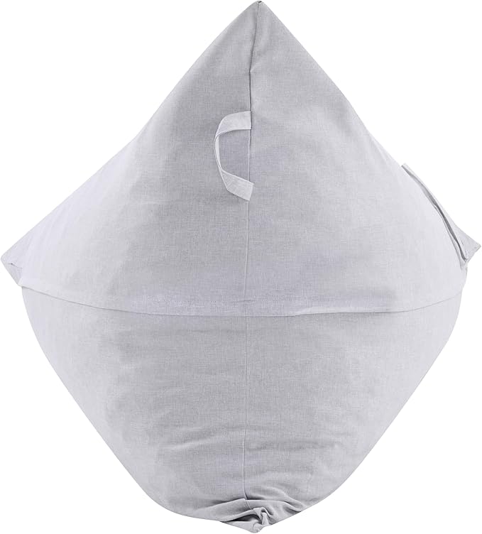 Christopher Knight Home Arlene Twist Outdoor Bean Bag Chair, Fabric Bean Bag Lounger for Adults and Kids - Photo 8