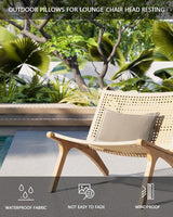 T&H XHome Outdoor Pillow for Chaise Lounge Chair - Photo 4