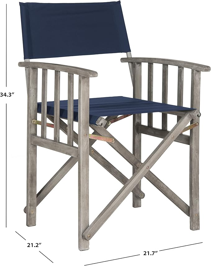 SAFAVIEH Outdoor Living Collection Laguna Director Chairs - Photo 8