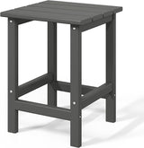 Costaelm 3 piece Patio Set, Outdoor Modern Adirondack Table and Chairs - Photo 3