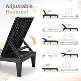 Homall Outdoor Lounge Chairs Set of 2 - Photo 6