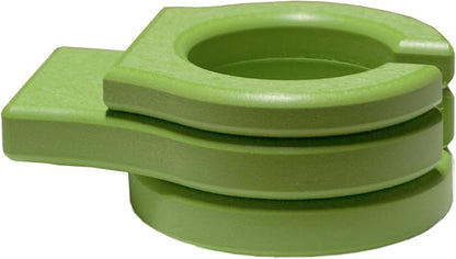 LuxCraft Adirondack Chair Cup Holder Attachment for Outdoor Lounge Furniture, Stationary Drink Holder for Swings, Gliders, Bench, Deck or Camping Chair - Amish Made in America (Lime Green)