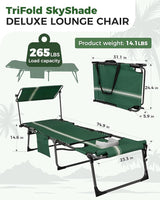 KingCamp Tanning Chair with Face Hole - Photo 2
