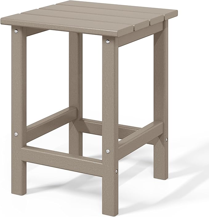 Costaelm 3 piece Patio Set, Outdoor Modern Adirondack Table and Chairs - Photo 5