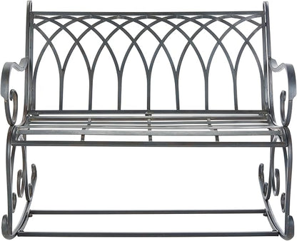 Safavieh PAT5021A Outdoor Collection Ressi Pearl White Rock Bench