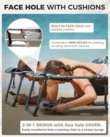 KingCamp Tanning Chair with Face Hole - Photo 4