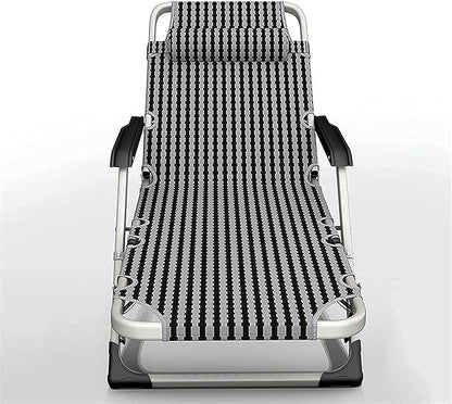 Lounge Chair Oversized Zero Gravity Recliner Chair Adjustable Camping Lawn Chair Padded Seat Folding Reclining for Outdoor Yard Beach Garden Pool Lawn Deck,Style