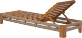 Christopher Knight Home Lamon Acacia Wood Chaise Lounge Chair Outdoor with Handwoven Rope Accents - Photo 7