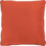 BrylaneHome 20" Square Throw Pillow - Patio & Outdoor - Water, Stain & Fade Resistant - Geranium - Photo 1