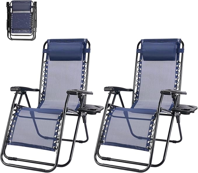 NEWBULIG Zero Gravity Chair Set of 2 - Photo 1