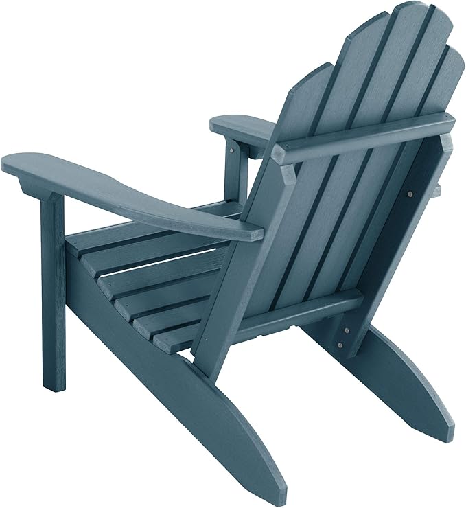 Highwood Classic Westport Adirondack Chairs, 2-Piece Set, Nantucket Blue