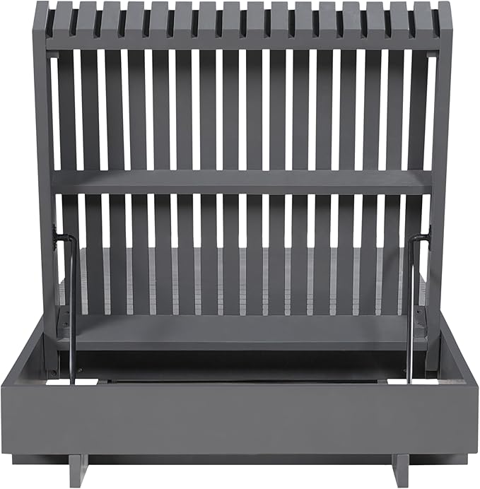Christopher Knight Home Habery Acacia Wood Chaise Lounge Chair Outdoor with Cushion, Solid Wood Patio Chaise Lounge - Photo 8