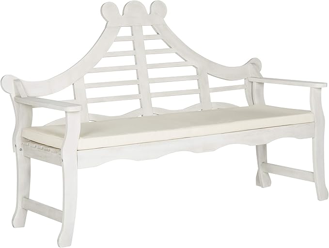 SAFAVIEH PAT6741A Outdoor Collection Azusa Bench