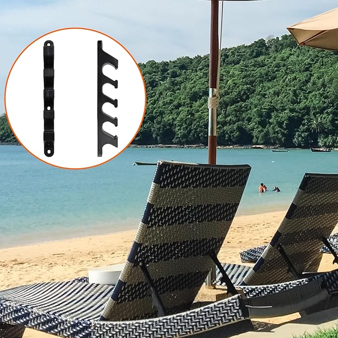 4pcs Adjustment Brackets for Chaise Lounges or Patio Outdoor Lawn Yard Furniture Replacement Position Adjuster Recliner - Photo 6