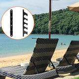 4pcs Adjustment Brackets for Chaise Lounges or Patio Outdoor Lawn Yard Furniture Replacement Position Adjuster Recliner - Photo 6