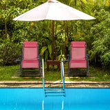 Goplus Oversized Zero Gravity Chair, XL-Extended Version, Outdoor Recliner w/Cup Holder & Detachable Headrest - Photo 2