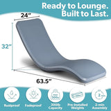 GoSports Coast Modern in Pool Lounge Chair - Waterproof & Weighted Chaise Lounger - Outdoor Pool Furniture for Patio or - Photo 2