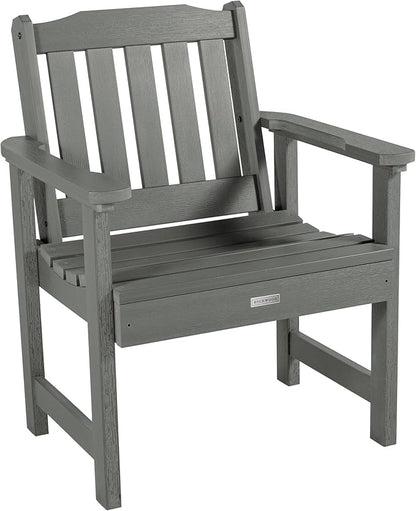 Highwood AD-CHGL1-CGE Lehigh Garden Chair, Coastal Teak