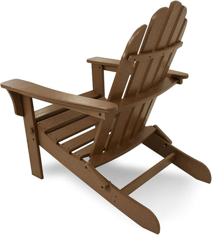 Trex Outdoor Furniture Cape Cod Folding Adirondack Chair, Tree House