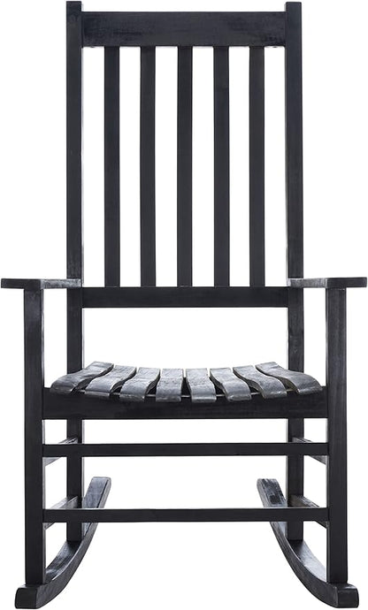 SAFAVIEH Outdoor Collection PAT7002 Chair, Black