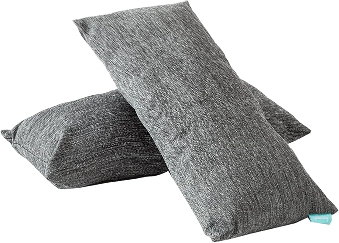 QILLOWAY Outdoor Patio Wicker Seat Cushions Group Loveseat/Two U-Shape/Two Lumbar Pillows for Patio Furniture - Photo 4