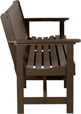 Sequoia Professional CM-BENSQ62-ACE Commercial Grade Exeter 6 Foot Garden Bench, Weathered Acorn - Photo 6