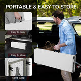 Outvita 6ft Folding Portable Bench, Waterproof Foldable Plastic Bench Seat, Light-Weight Seat for Indoor, Outdoor - Photo 4
