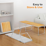 VINGLI 6ft Folding Camping Table with Carry Handle - Photo 6