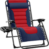 Best Choice Products Oversized Padded Zero Gravity Chair, Folding Outdoor Patio Recliner - Photo 1