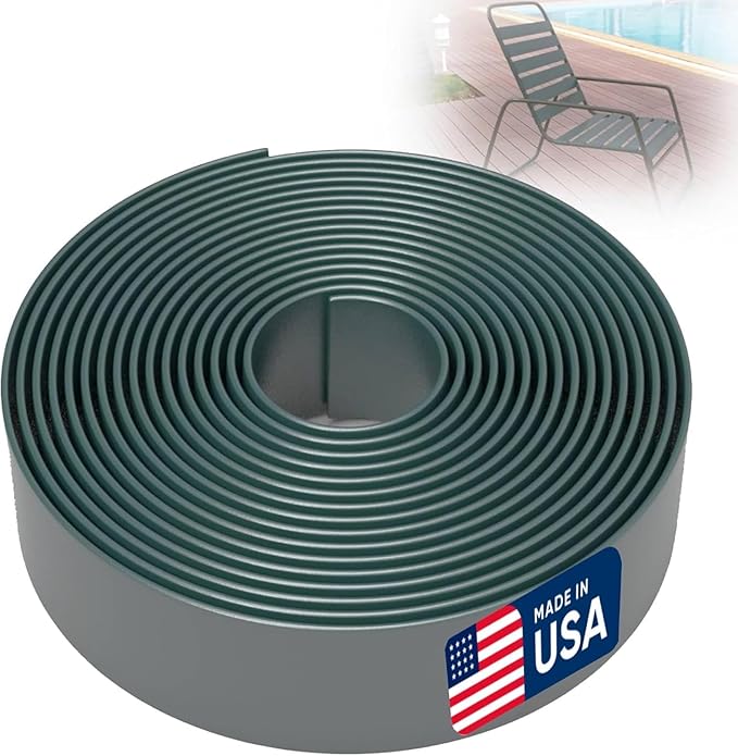 2 Inch Wide, 50ft Long Vinyl Strap - Replacement Straps for Patio Chairs - Vinyl Strapping for Patio Furniture Repair - Photo 1