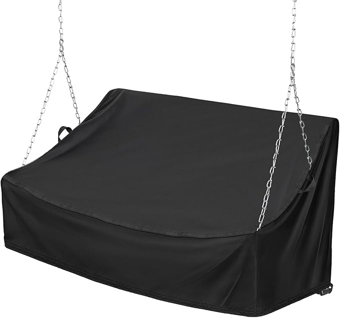 Kasla Porch Swing Seat Cover, Waterproof Swing Covers for Outdoor Patio Swings & Garden Hammock Glider & Hanging Swing - Photo 1