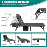 DoCred Folding Lounge Chair with Mattress - Photo 4