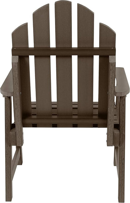Highwood Classic Westport Patio and Garden Chair, Weathered Acorn