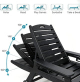 Outdoor Chaise Lounge Chair with Adjustable Backrest and Heavy-Duty Support for Ultimate Relaxation - Photo 8