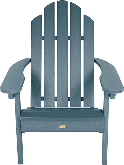 Highwood Classic Westport Adirondack Chairs, 2-Piece Set, Nantucket Blue